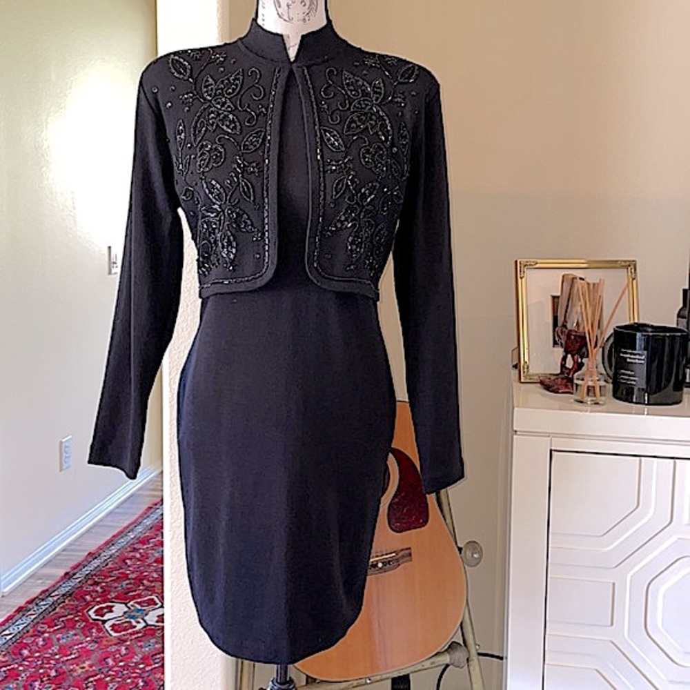 Liz Claiborne Vintage Evening Sweater Dress